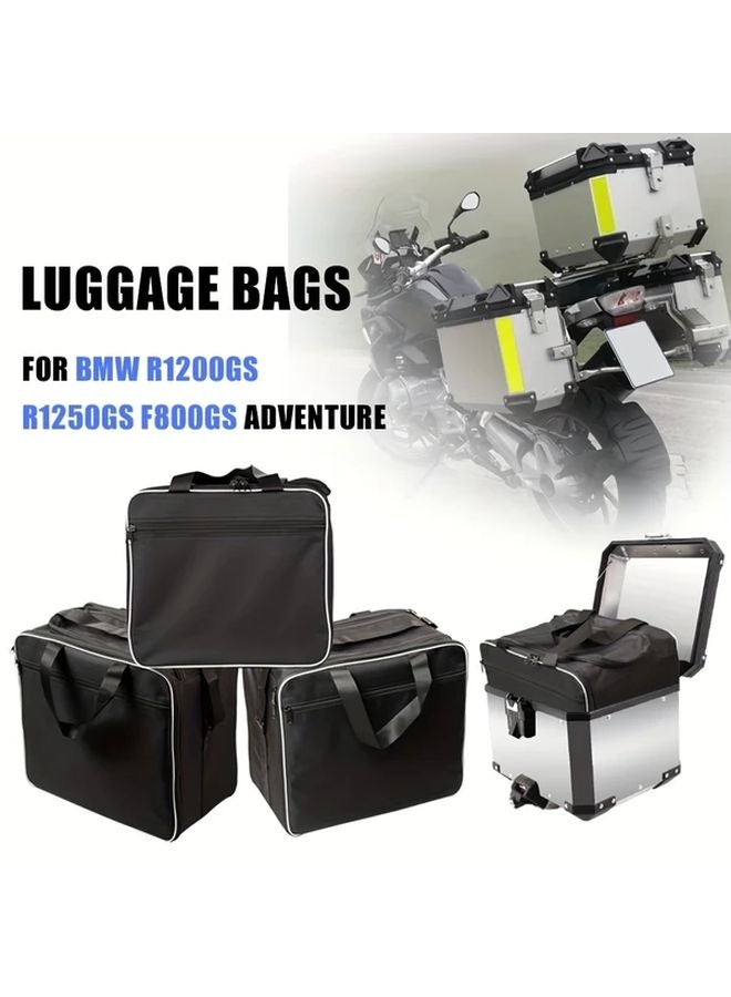 Black Top Bag For BMW R1200GS R1250GS F700GS F850GS Motorcycle Luggage Compartment - Image 1